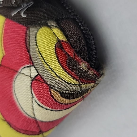 Vera Bradley Puccini patterned quilted printed wallet / clutch - Picture 5 of 6